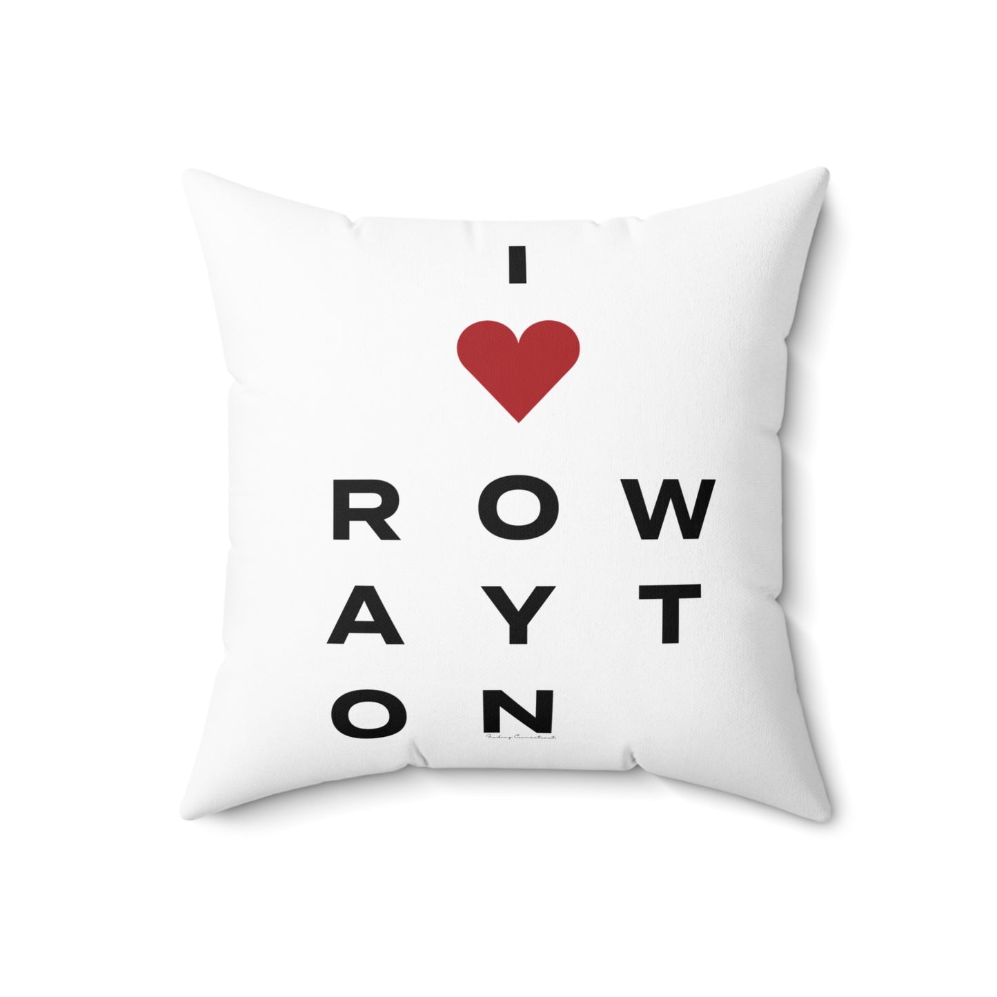 Rowayton Vision Spun Polyester Square Pillow