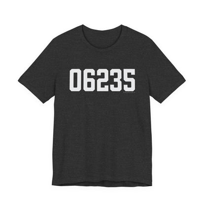 06235 Chaplin CT Zip Code Unisex Jersey Short Sleeve T-Shirt