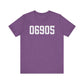 06905 Stamford CT Zip Code Unisex Jersey Short Sleeve T-Shirt