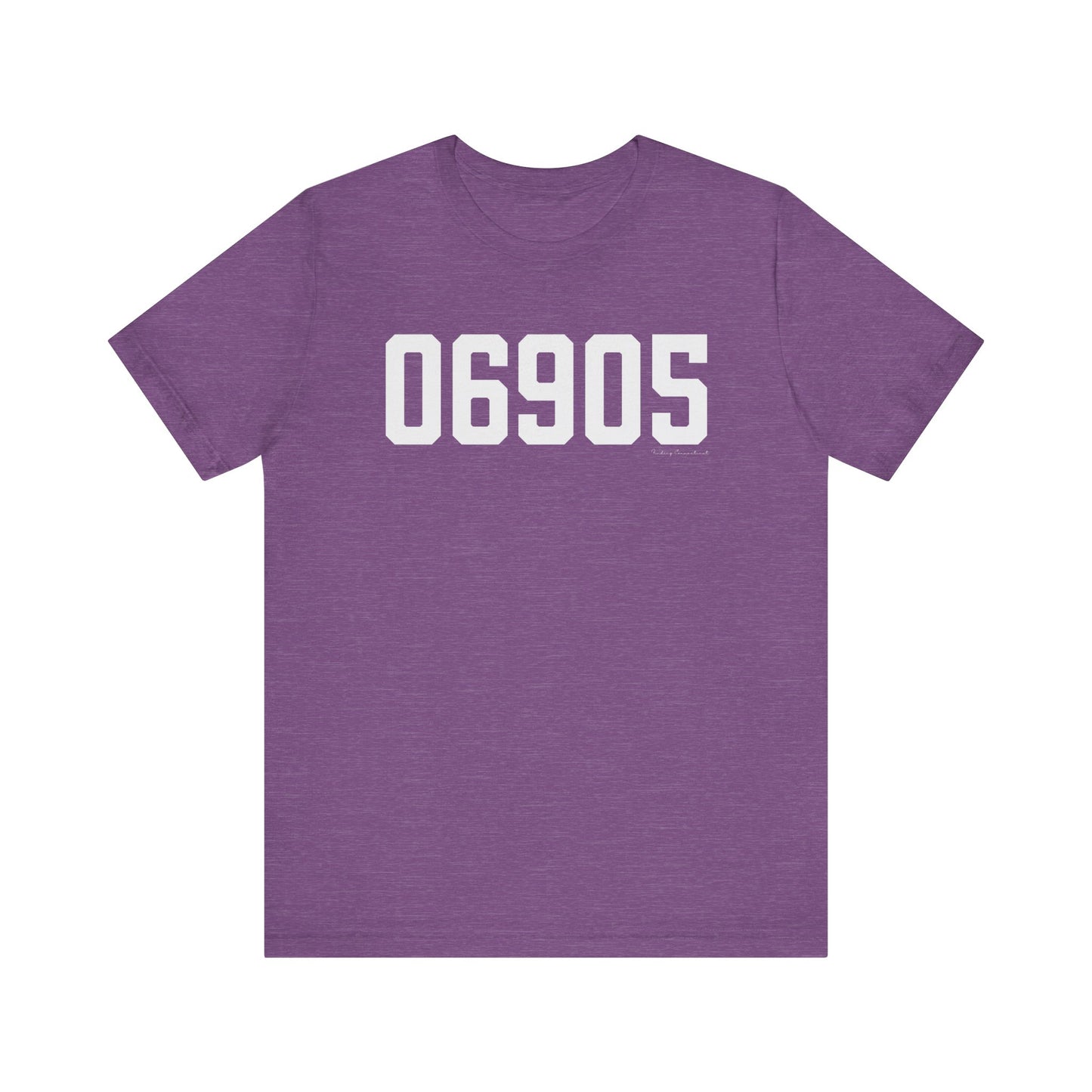 06905 Stamford CT Zip Code Unisex Jersey Short Sleeve T-Shirt