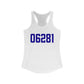 06281 Woodstock Connecticut Zip Code Women's Ideal Racerback Tank Top