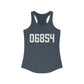 06854 Norwalk CT Zip Code Women's Ideal Racerback Tank Top