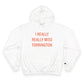 I Really Really Miss Torrington  Champion Hoodie