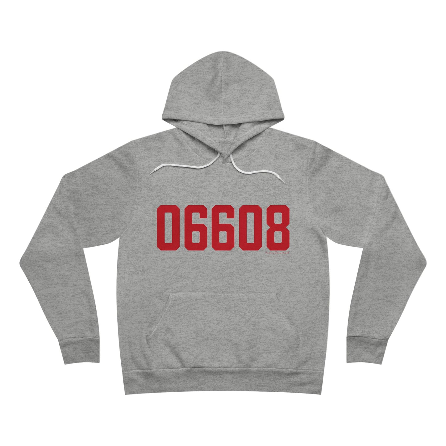 06608 Bridgeport Connecticut Zip Code Unisex Sponge Fleece Pullover Hoodie Sweatshirt