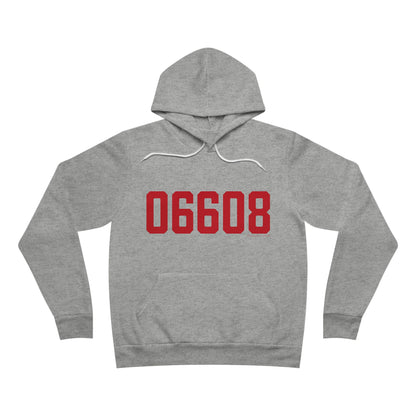 06608 Bridgeport Connecticut Zip Code Unisex Sponge Fleece Pullover Hoodie Sweatshirt