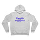 Plainville is My Happy Place Unisex Sponge Fleece Pullover Hoodie