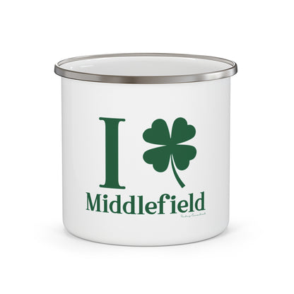 I Clover Middlefield Enamel Camping Mug