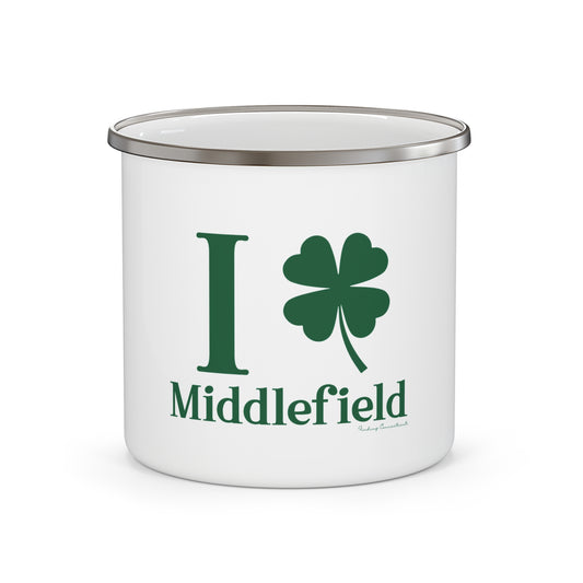 I Clover Middlefield Enamel Camping Mug