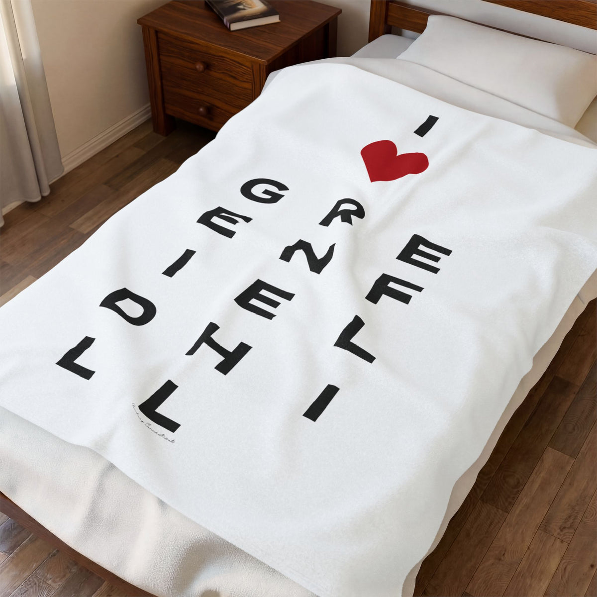 Greenfield Hill Vision Velveteen Plush Blanket