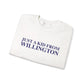 Just a kid from Willington Unisex Heavy Blend™ Crewneck Sweatshirt
