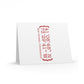 New Canaan Coordinates Greeting Cards