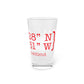 Fairfield Coordinates Pint Glass, 16oz