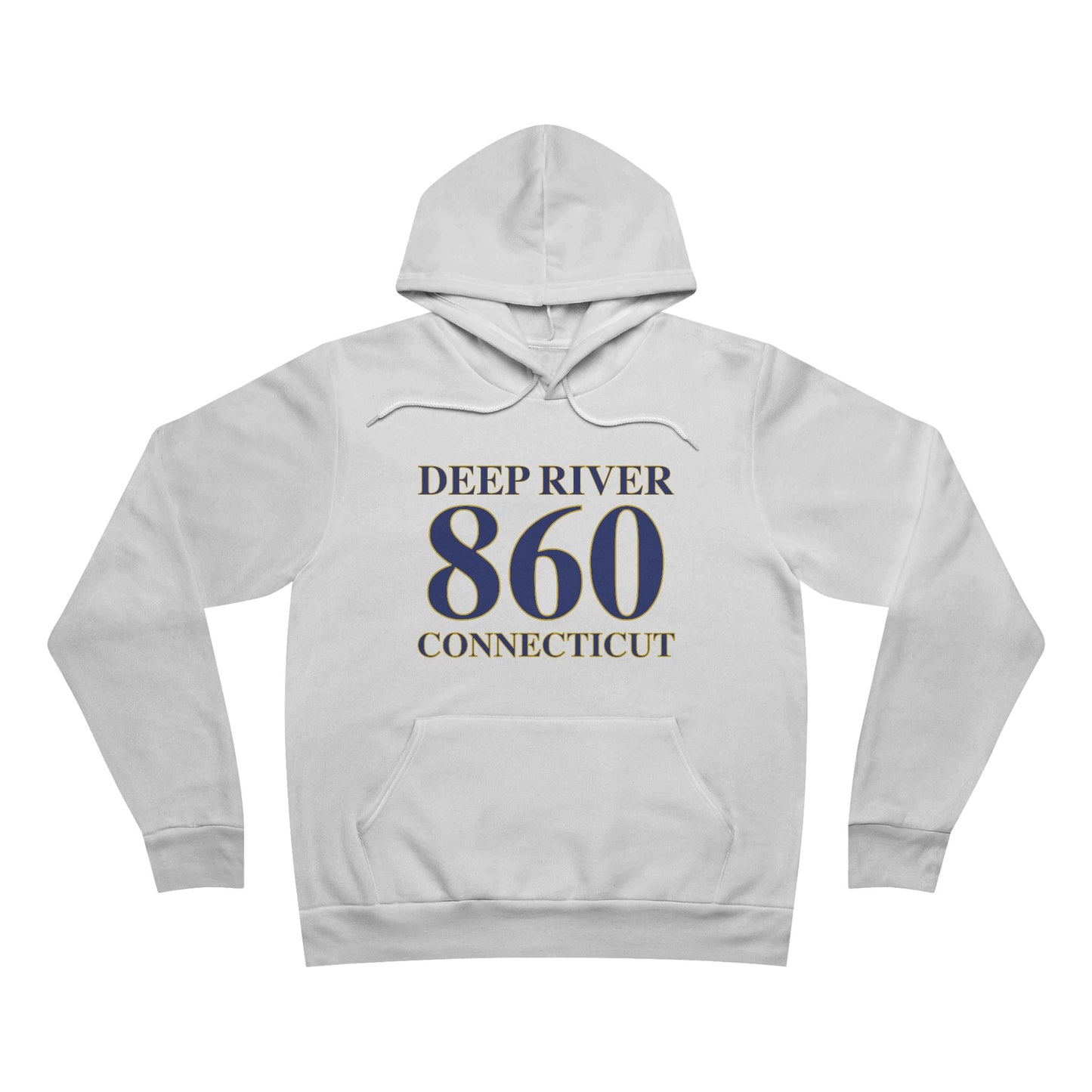 Deep River 860 Connecticut Unisex Sponge Fleece Pullover Hoodie