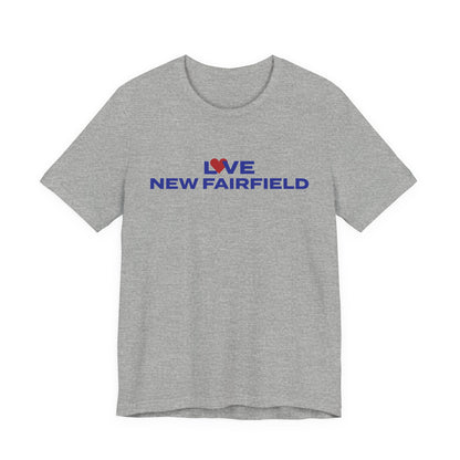 Love New Fairfield Unisex Jersey Short Sleeve T-Shirt