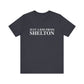 Just a kid from Shelton Unisex Jersey Short Sleeve Tee