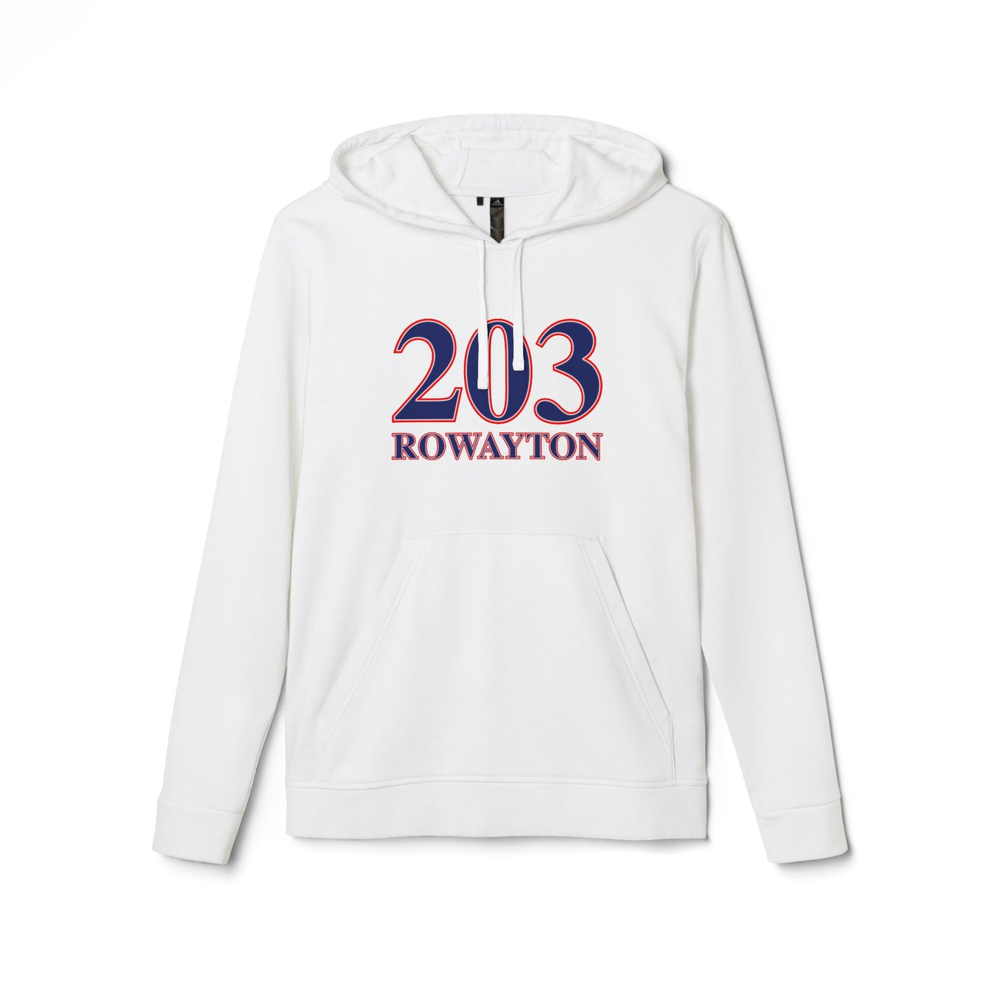 203 Rowayton Red, White & Blue adidas Unisex Fleece Hoodie