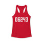 06243 Killingly  CT Zip Code Women's Ideal Racerback Tank Top
