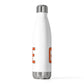 Goose Zip Code Orange & Green 20oz Insulated Bottle