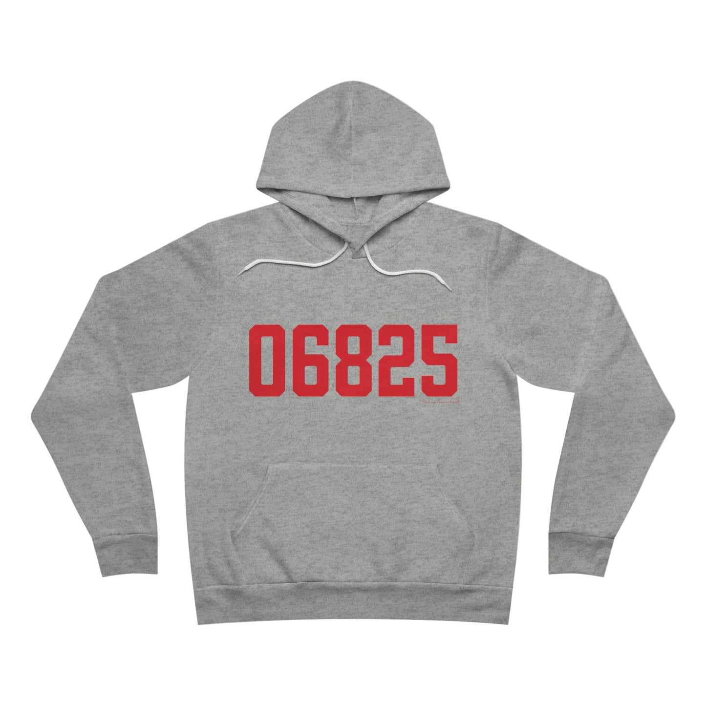 06825 Fairfield Connecticut Zip Code Unisex Sponge Fleece Pullover Hoodie Sweatshirt