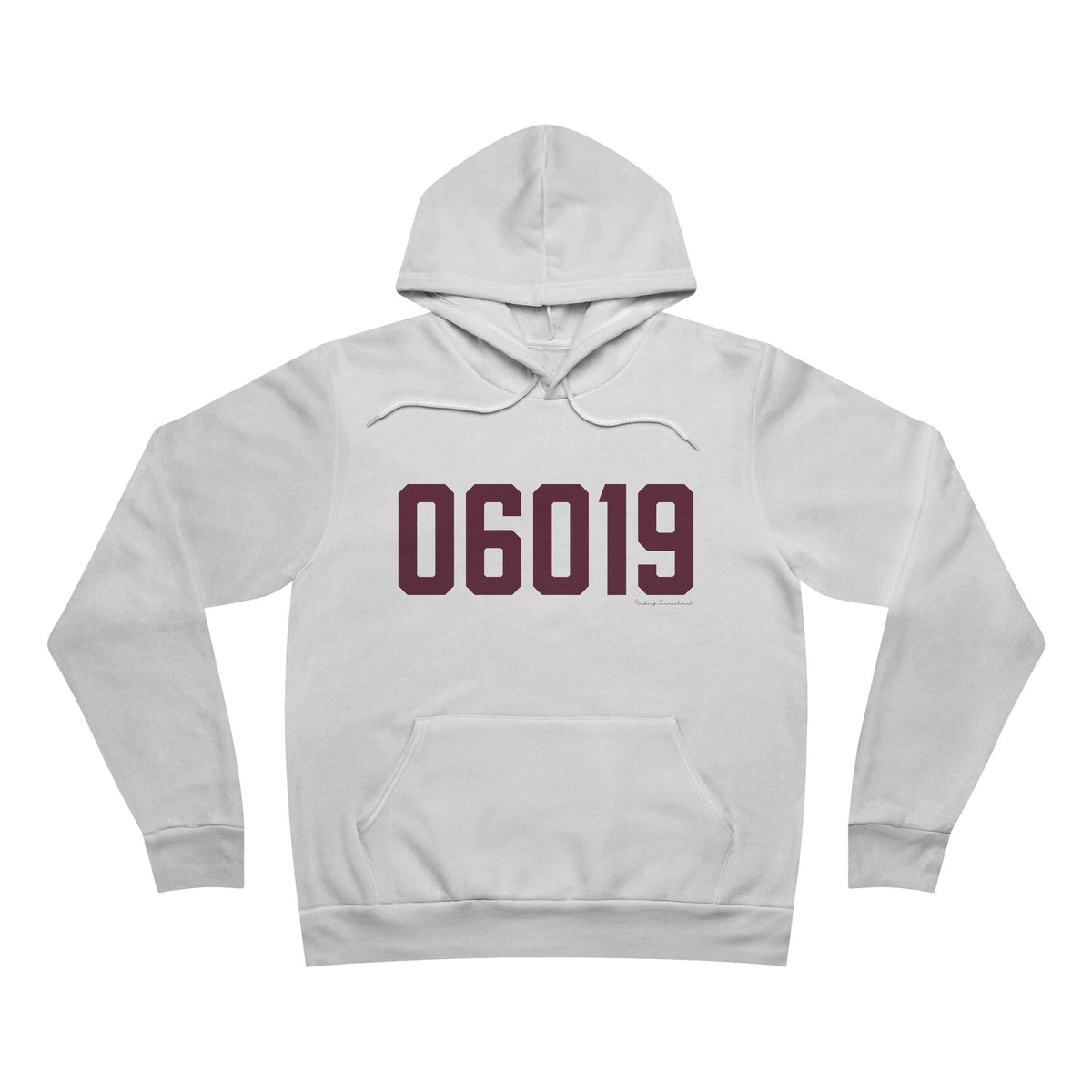 06019 Canton Connecticut Zip Code Unisex Sponge Fleece Pullover Hoodie