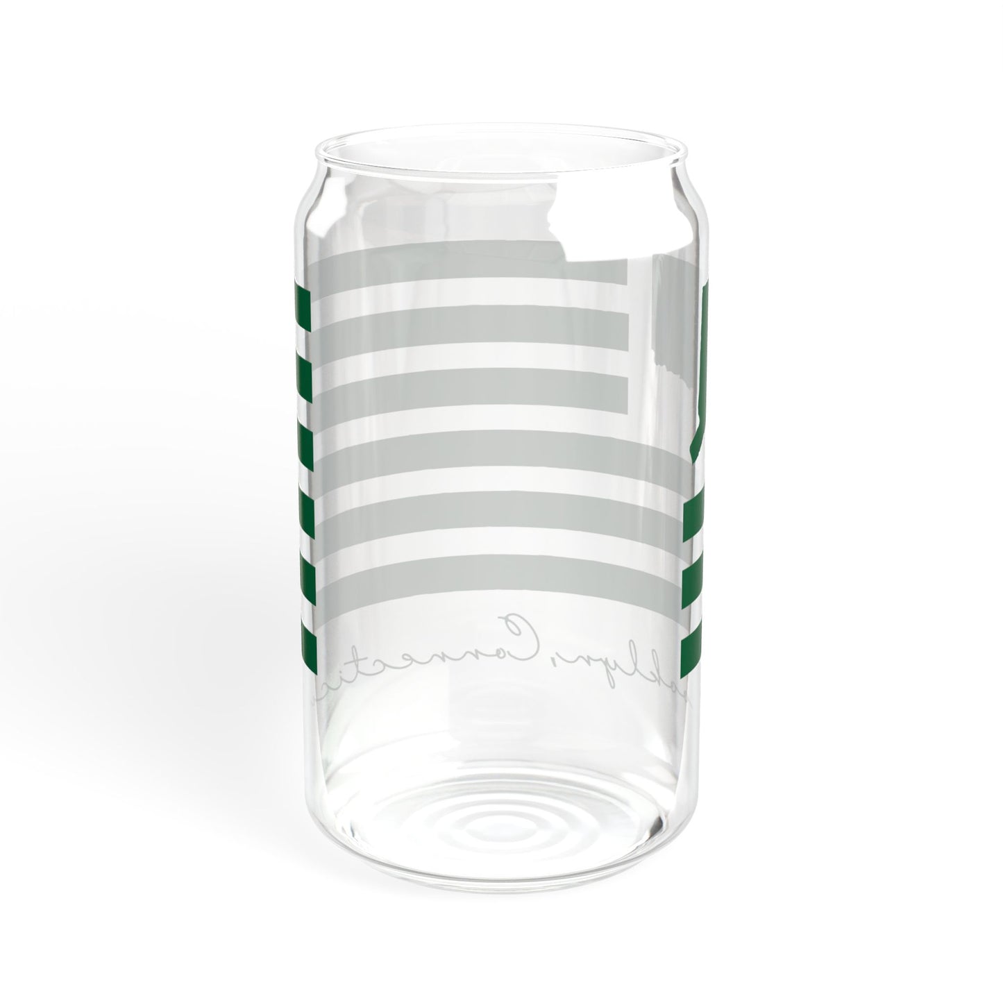 Brooklyn Connecticut St. Patrick’s Day Flag Sipper Glass, 16oz