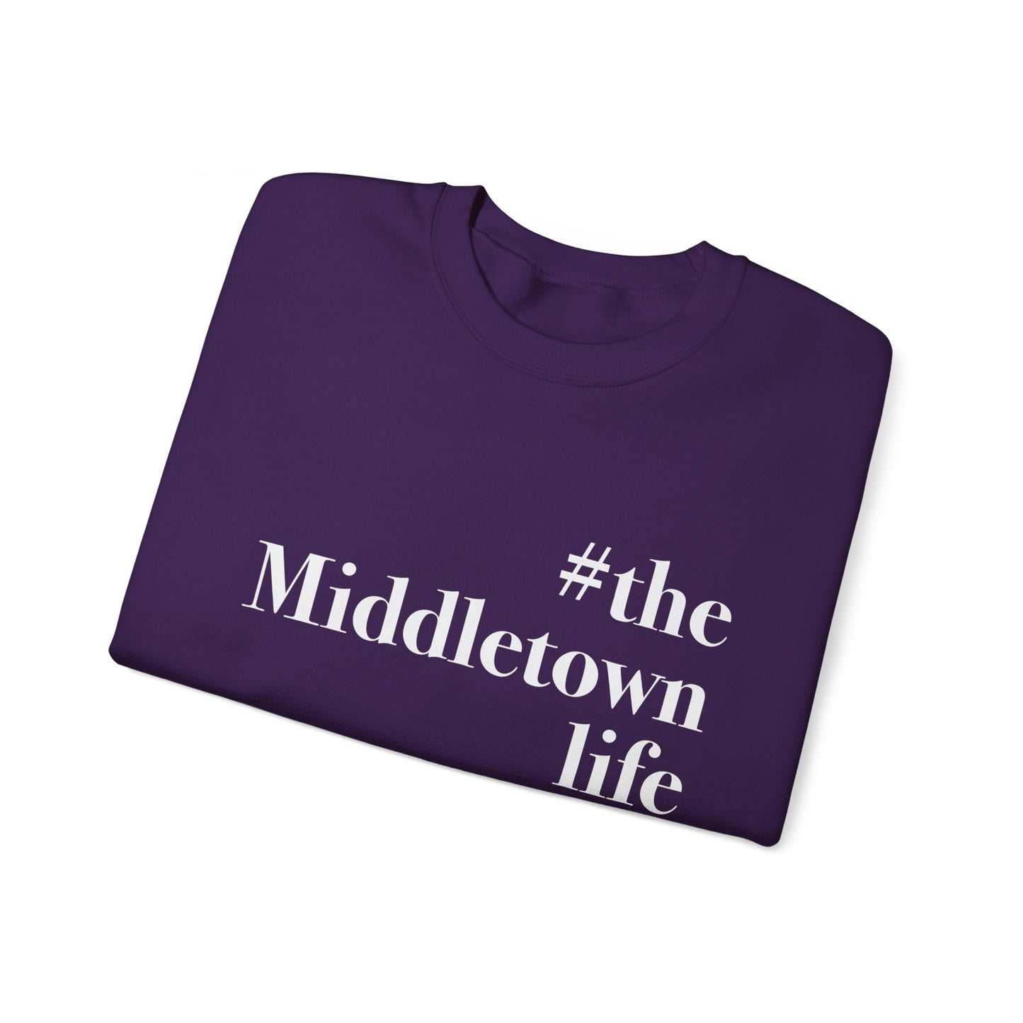 #themiddletownlife Unisex Heavy Blend™ Crewneck Sweatshirt