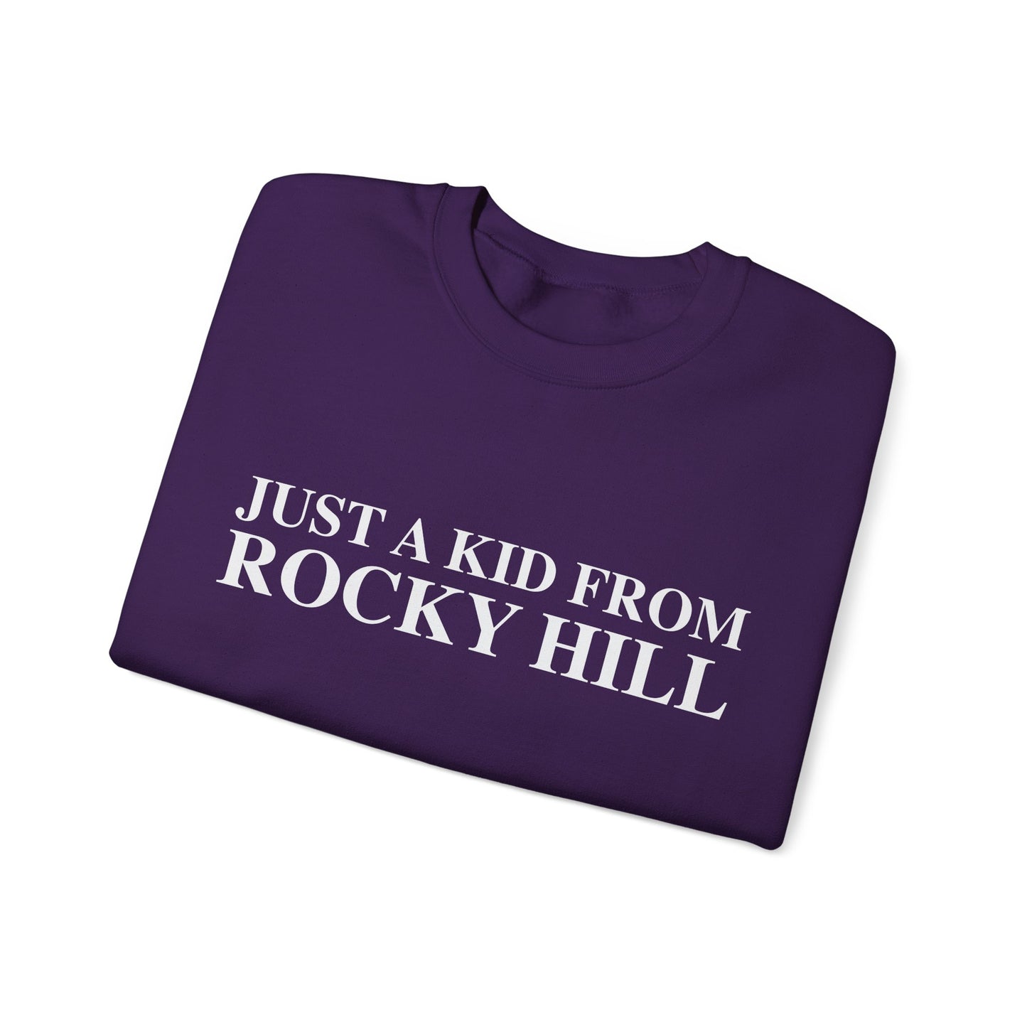 Just a kid from Rocky Hill Unisex Heavy Blend™ Crewneck Sweatshirt