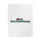 Love Silvermine Velveteen Plush Blanket