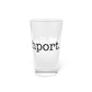 I Heart Southport. Pint Glass, 16oz