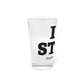 I Heart STMF Pint Glass, 16oz