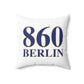 860 Berlin Spun Polyester Square Pillow