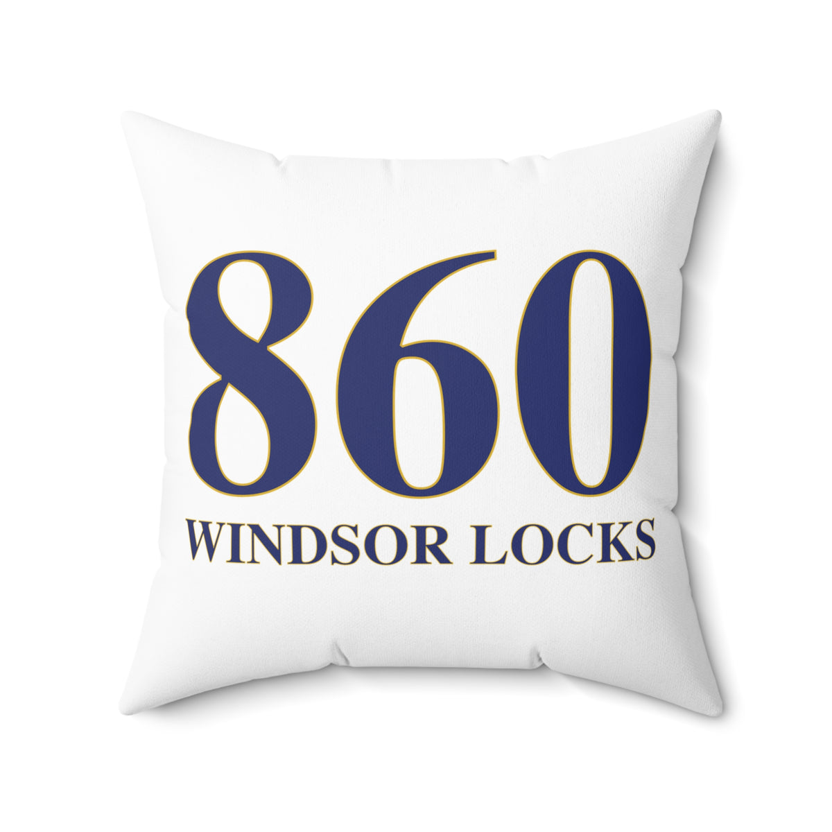 860 Windsor Locks Polyester Square Pillow