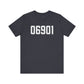 06901 Stamford Connecticut Zip Code Unisex Jersey Short Sleeve T-Shirt