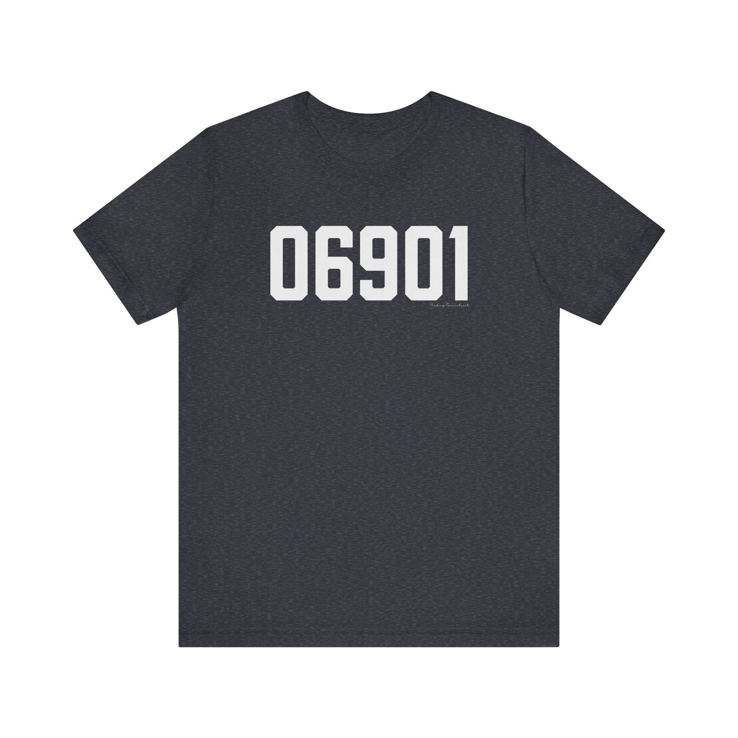 06901 Stamford Connecticut Zip Code Unisex Jersey Short Sleeve T-Shirt
