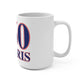 Morris Red, White & Blue Mug 15oz
