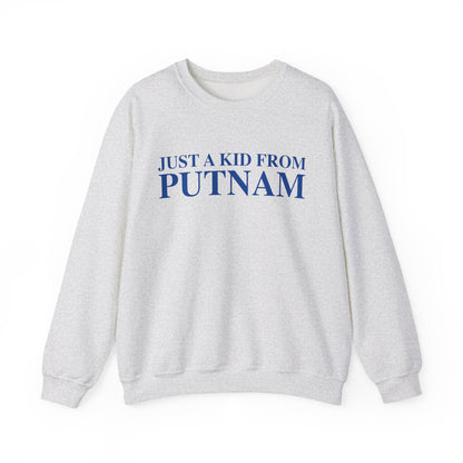 Just a kid from Putnam Unisex Heavy Blend™ Crewneck Sweatshirt