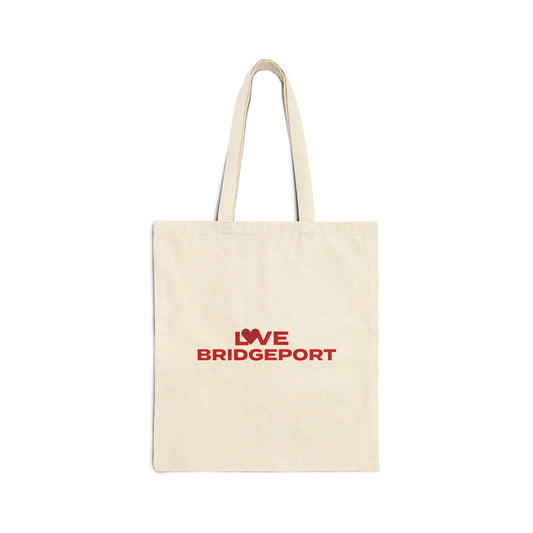 Love Bridgeport Cotton Canvas Tote Bag
