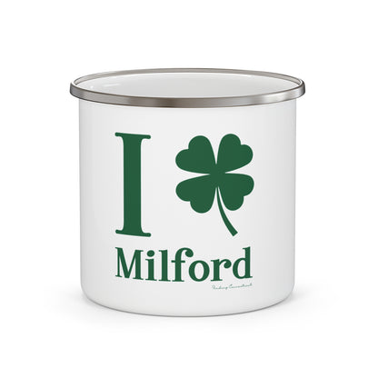 I Clover Milford Enamel Camping Mug