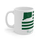 Bozrah Connecticut St. Patrick’s Day Flag Mug 11oz