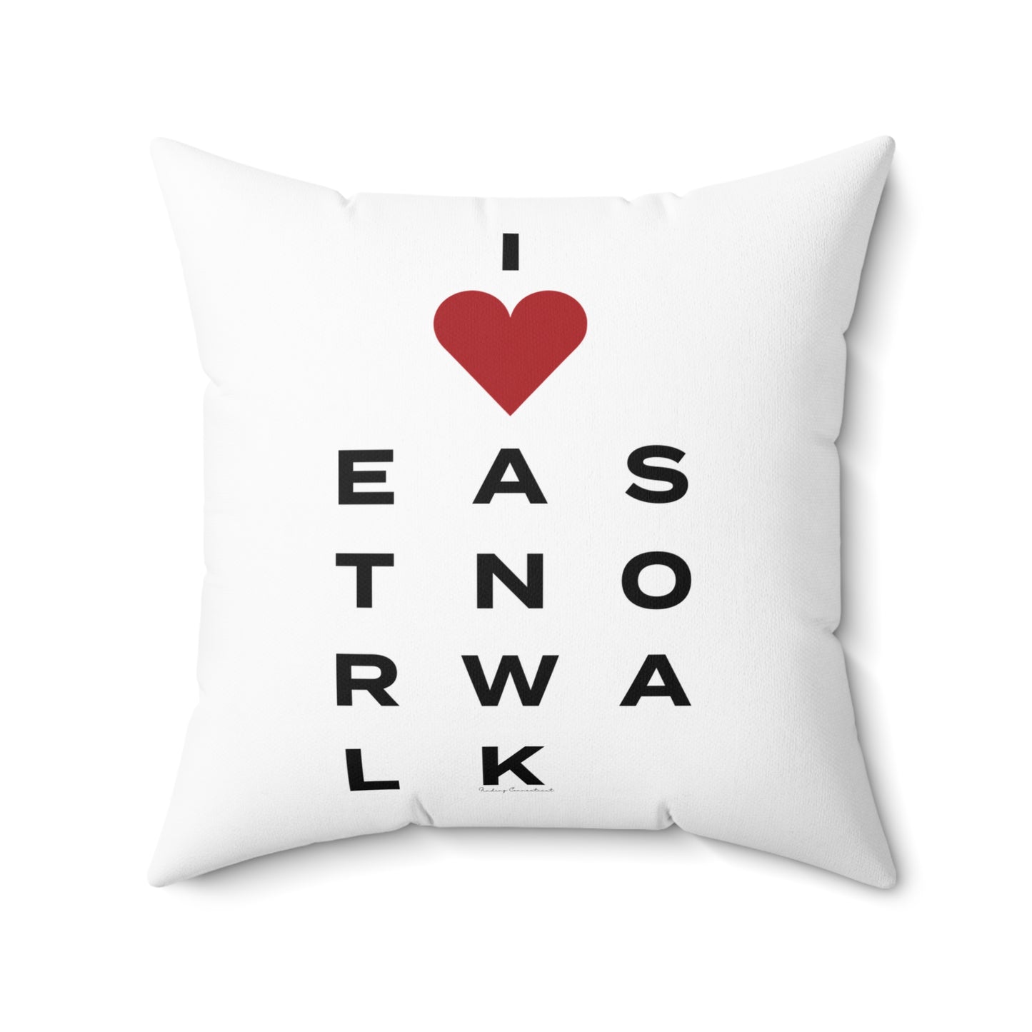 East Norwalk Vision Spun Polyester Square Pillow