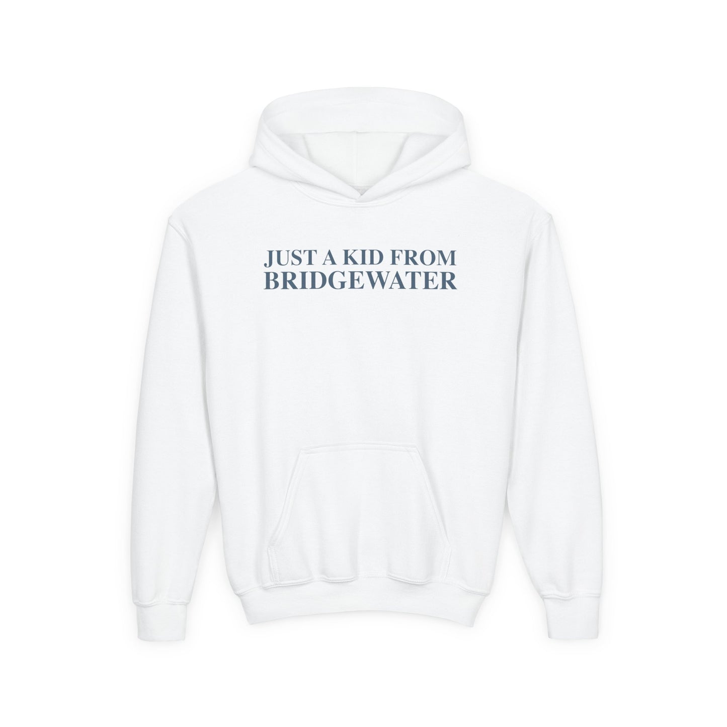 Just a kid from Bridgewater Youth Heavy Blend Hooded Sweatshirt