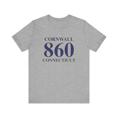 Cornwall 860 Connecticut Unisex Jersey Short Sleeve T-Shirt