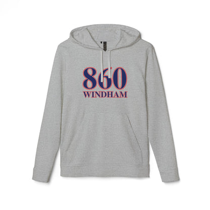 860 Windham Red White & Blue adidas Unisex Fleece Hoodie