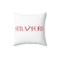 41 Tilt Stratford Spun Polyester Square Pillow