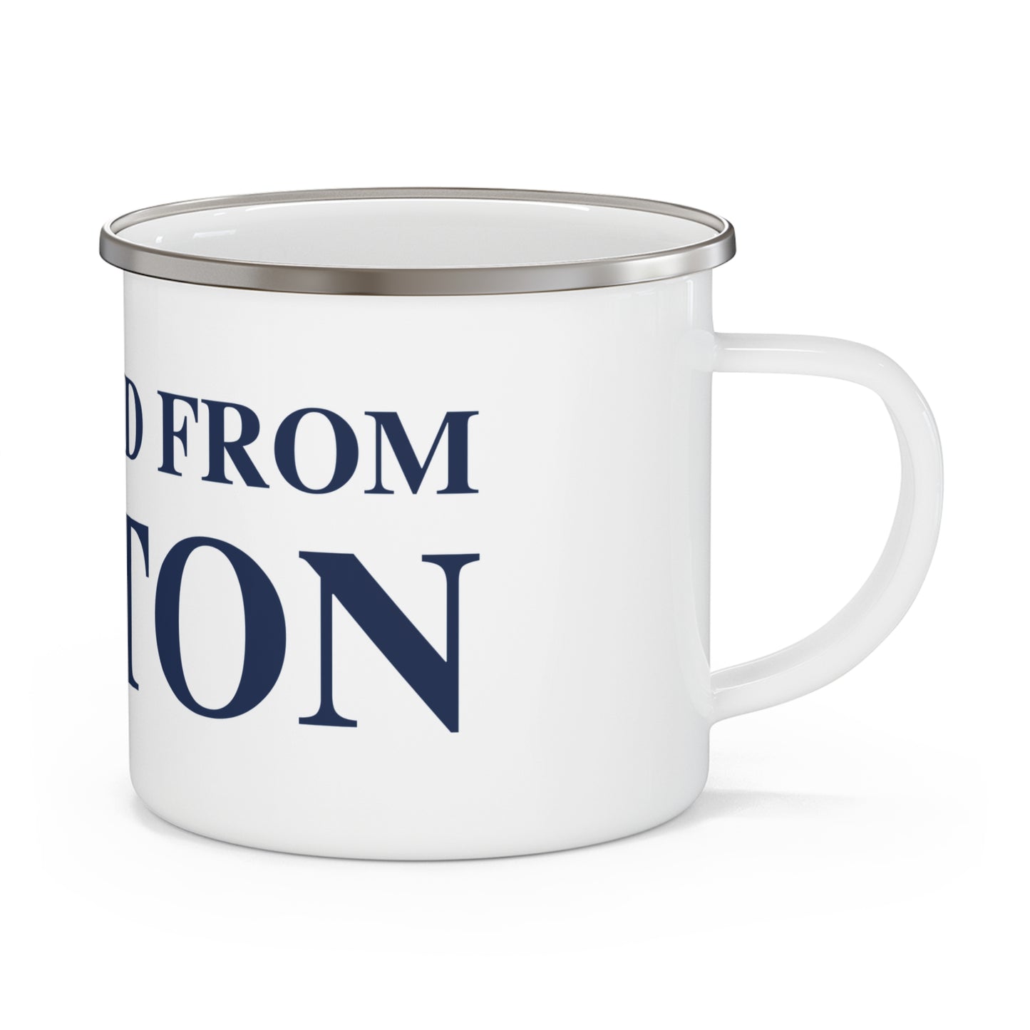 Just a kid from Wilton Enamel Camping Mug