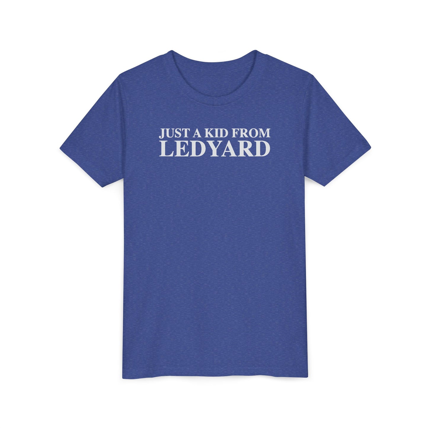 Just a kid from Ledyard Youth Short Sleeve T-Shirt