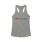I Heart Greenwich. Women's Ideal Racerback Tank Top