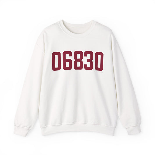06830 - Greenwich Connecticut Zip Code Unisex Heavy Blend™ Crewneck Sweatshirt