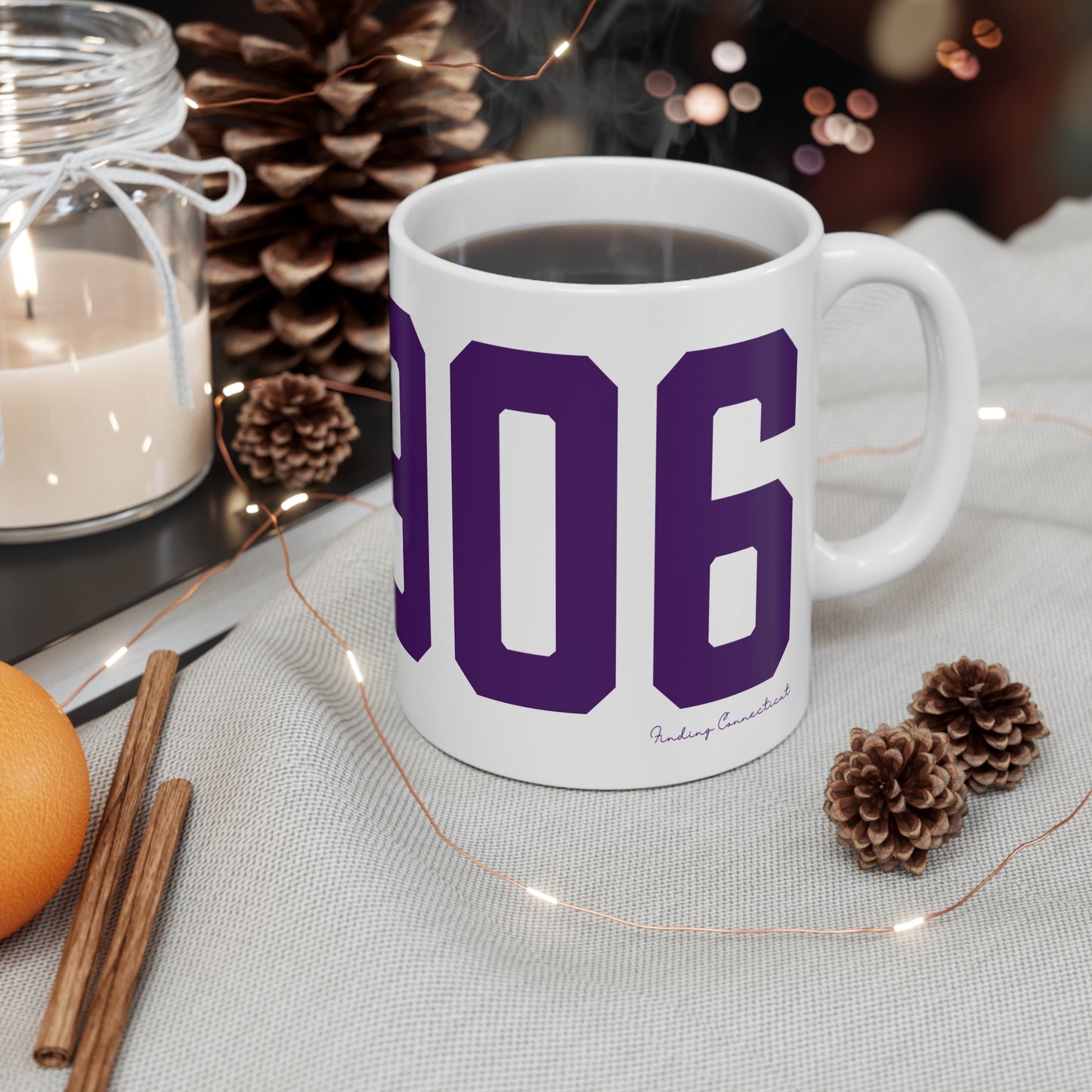06906 Stamford Connecticut Zip Code Mug 11oz