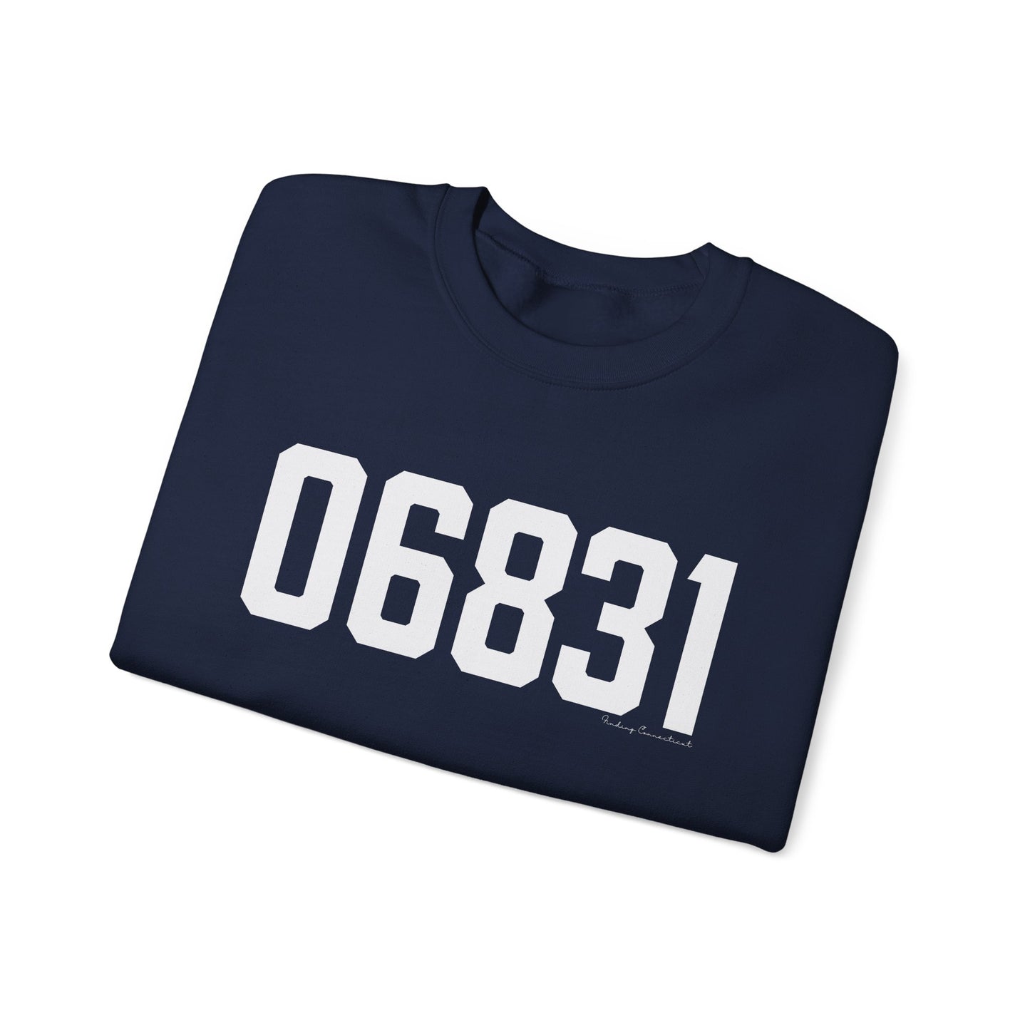 06831 - Greenwich CT Zip Code Unisex Heavy Blend™ Crewneck Sweatshirt